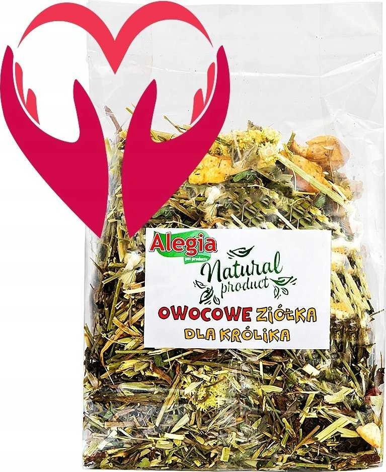 ALEGIA Fruit & Herbs triušiams - skanėstai triušiams - 130g