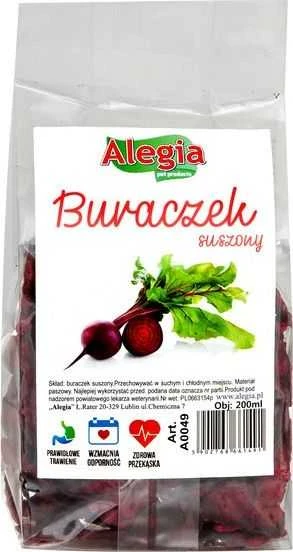 Alegia burokų čipsai 60g