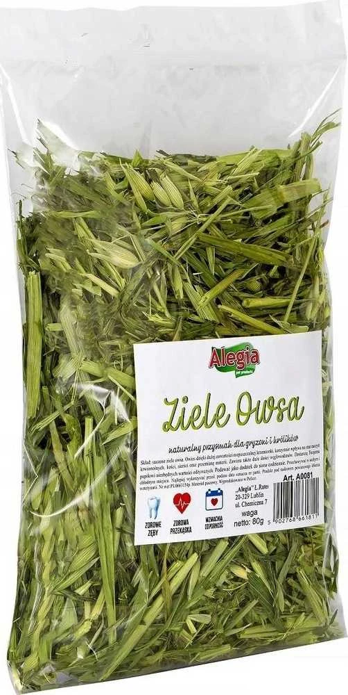 Graužikų Skanėstas - Alegia Avižų Žolė 80g