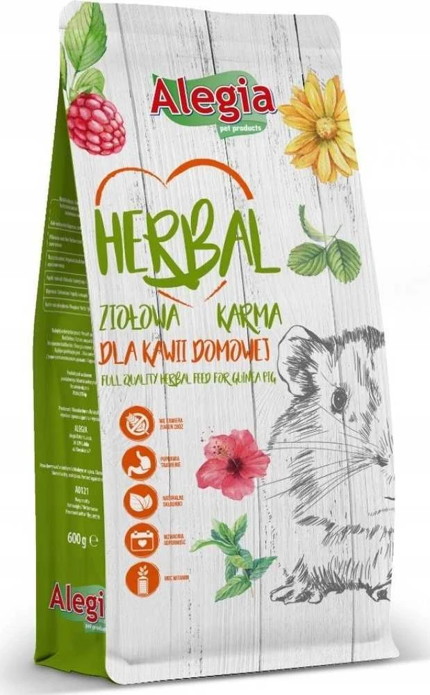 Alegia Herbal Jūros kiaulytėms maistas 600g