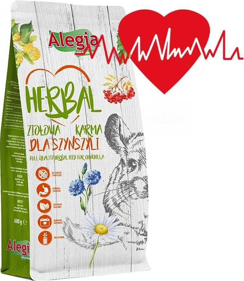 Šinšilų Maistas - Alegia Žolelių 600g