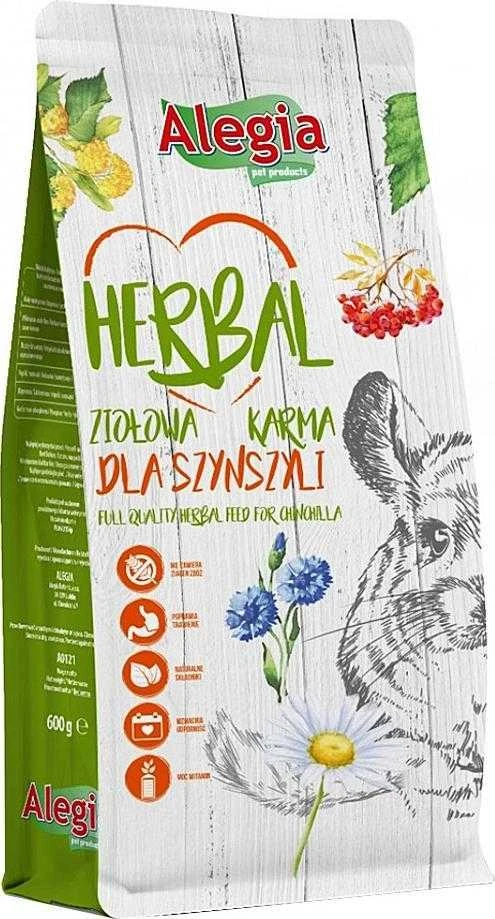 Šinšilų Maistas - Alegia Žolelių 600g