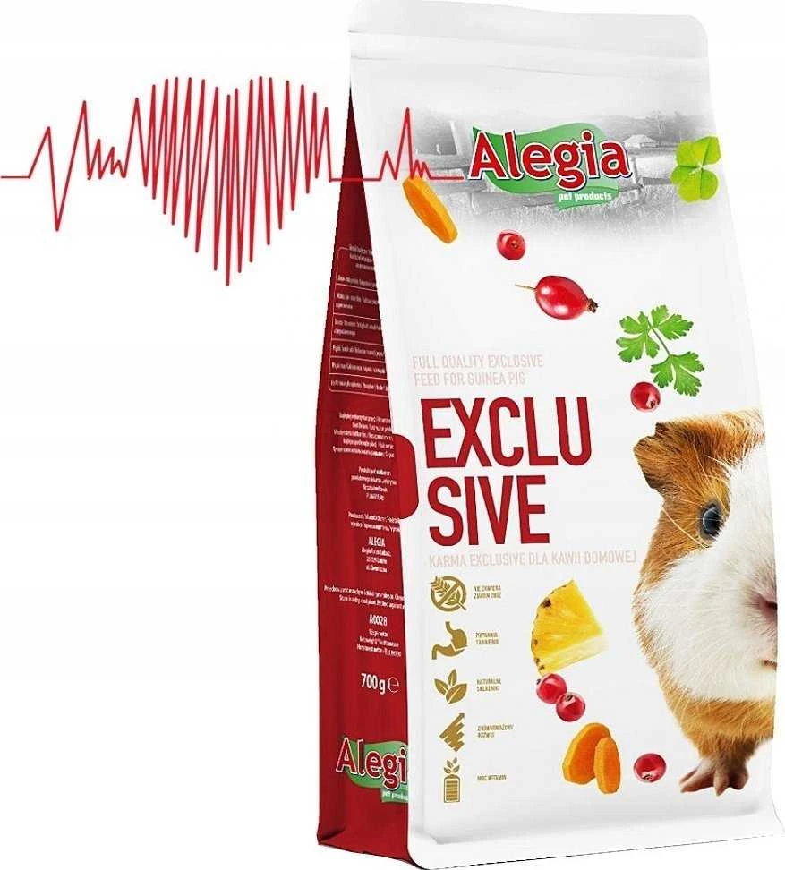 Alegia Exclusive Jūros kiaulytėms maistas 700g