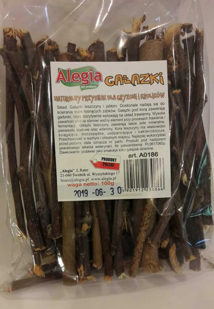 Graužikų Skanėstas - Alegia Šakelės 100g
