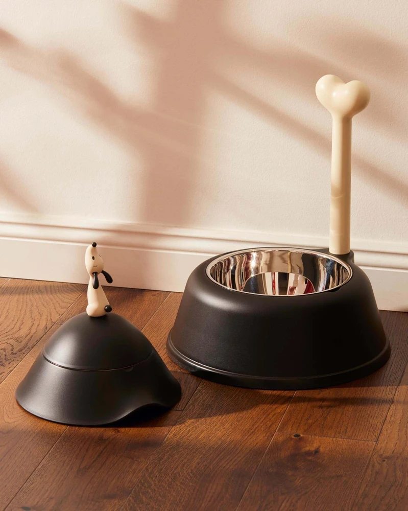 Alessi Alessi Dog Bowl Lula juodas AMMI19 B