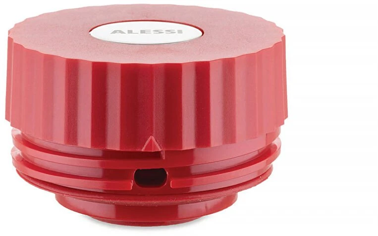 Alessi Plisse termosas 1 l, raudonas