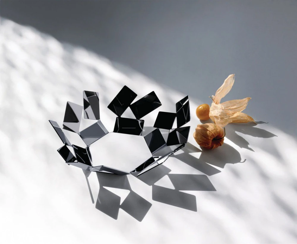 Alessi MT01 The Scirocco Room Basket nerūdijančio plieno
