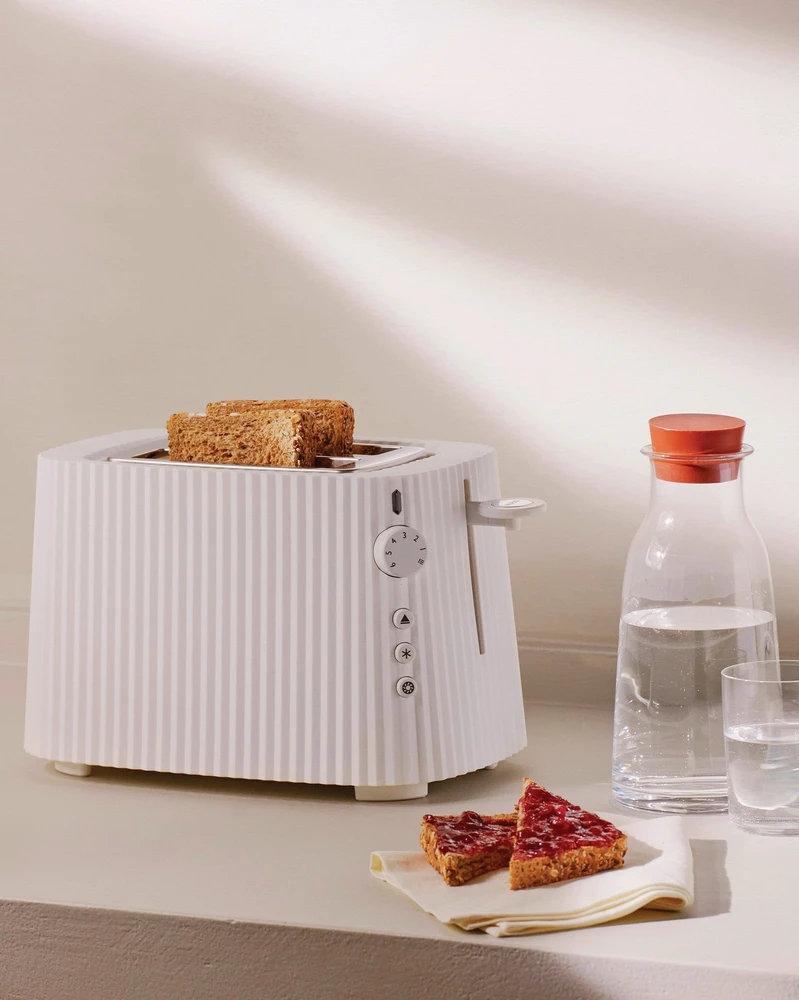 Skrudintuvas Toaster Alessi Plisse Juodas