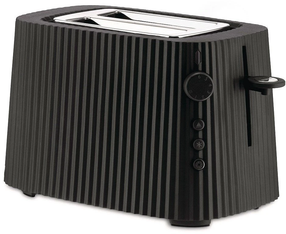 Skrudintuvas Toaster Alessi Plisse Juodas