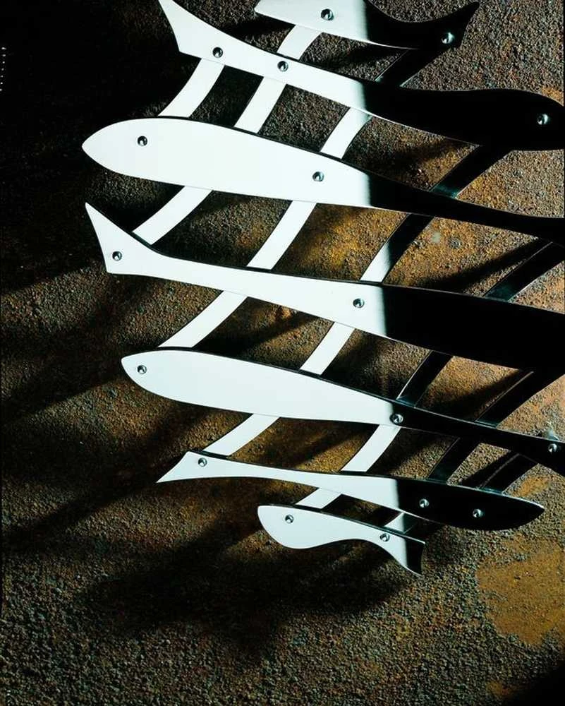 Alessi nerūdijančio plieno žuvies kaitvietė (DUL03)