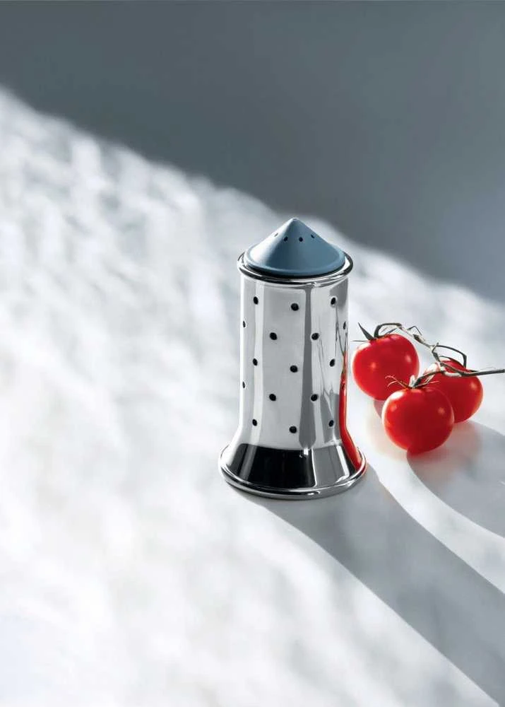 Alessi Salt Castor šviesiai mėlynas MGSAL