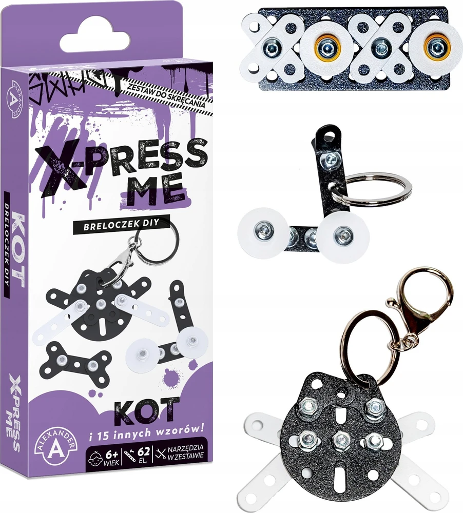 Alexander BRELOK DO SKREC MET KOT 15WZOR 8X2X18 ALX PUD
