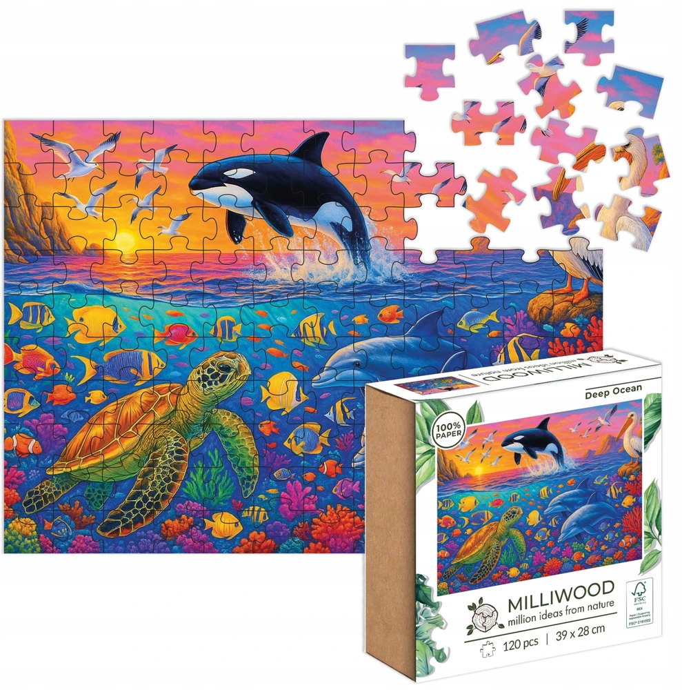 Dėlionė Alexander Milliwood ClassJigsawpuzzle120el DeepOcean 50882