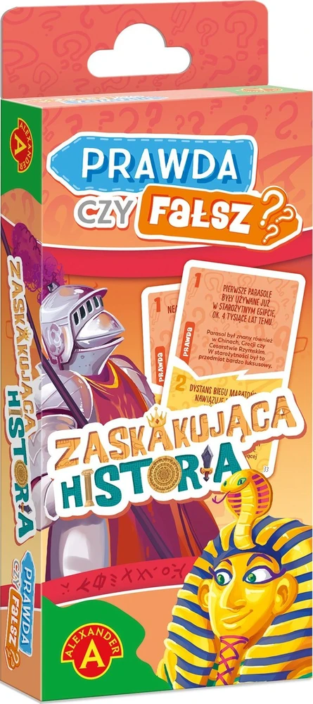 Žaidimas Tiesa ar melas, stebina istorija ALEXANDER 2760 ALX