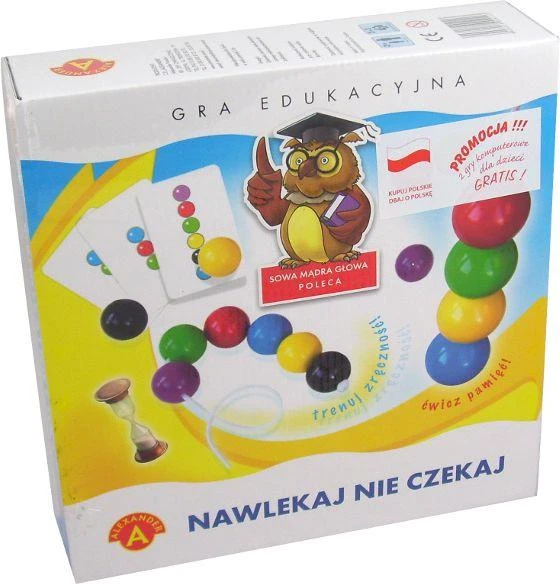 Alexander Edukacinis žaidimas Aleksandras - „Owl Wise“ galva - sriegis Nelaukite