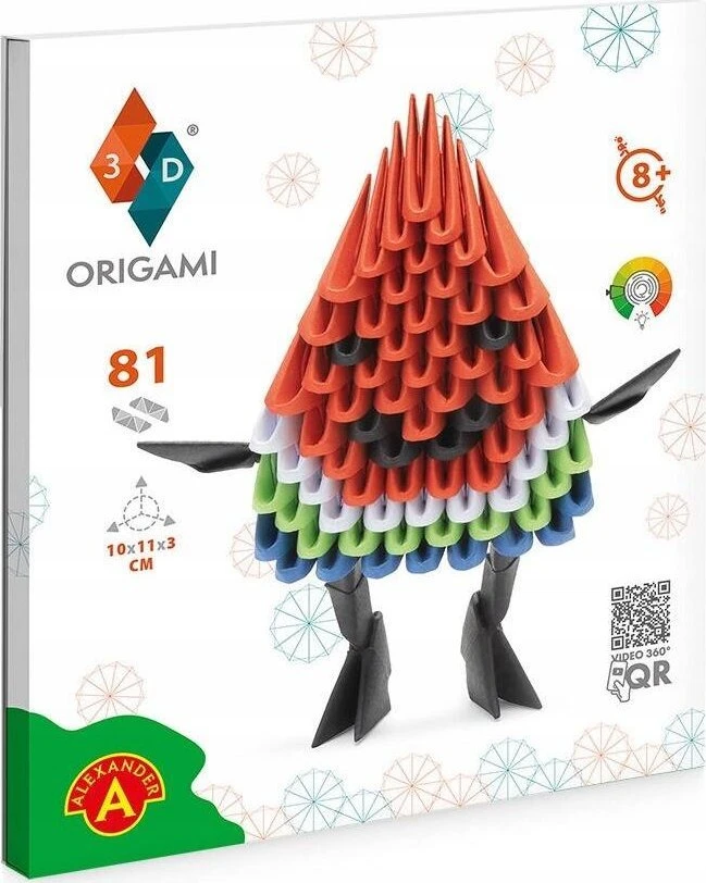 Alexander Watermelon ORIGAMI 3D kūrybinis rinkinys – ARBŪZAS ZA6069