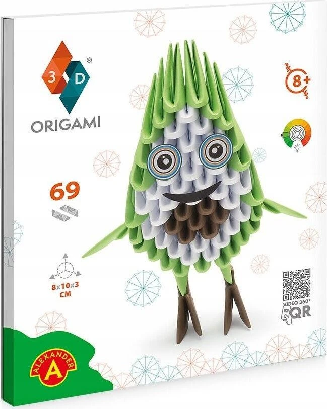 Alexander ORIGAMI 3D kūrybinis rinkinys – AVOKADAS ZA6072
