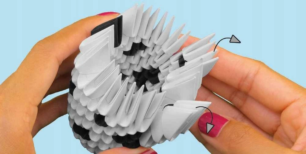 Alexander 3D origami kūrybinis rinkinys – dalmantinas ZA6076