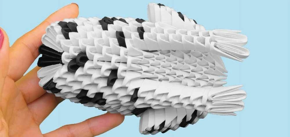 Alexander 3D origami kūrybinis rinkinys – dalmantinas ZA6076