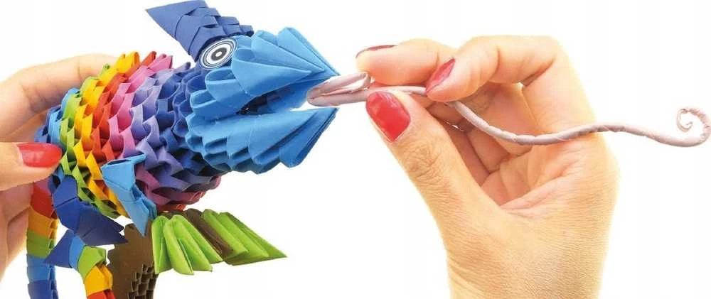 Alexander 3D origami kūrybinis rinkinys – Kameleon ZA6075