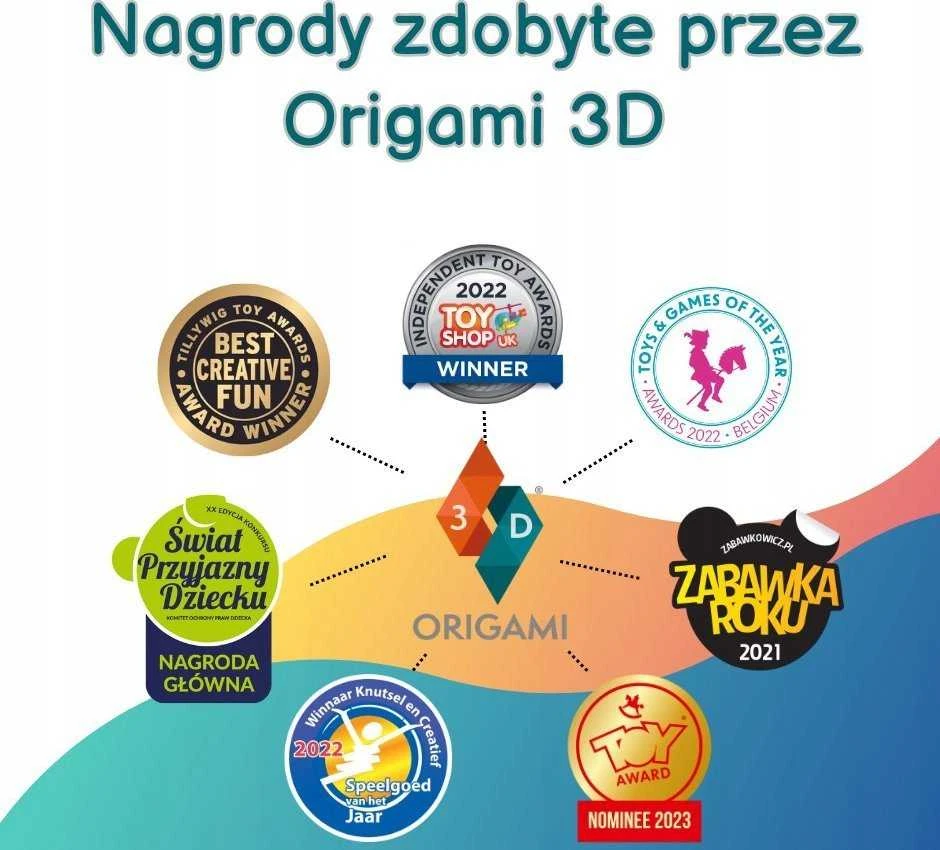 Alexander 3D origami kūrybinis rinkinys – Kameleon ZA6075