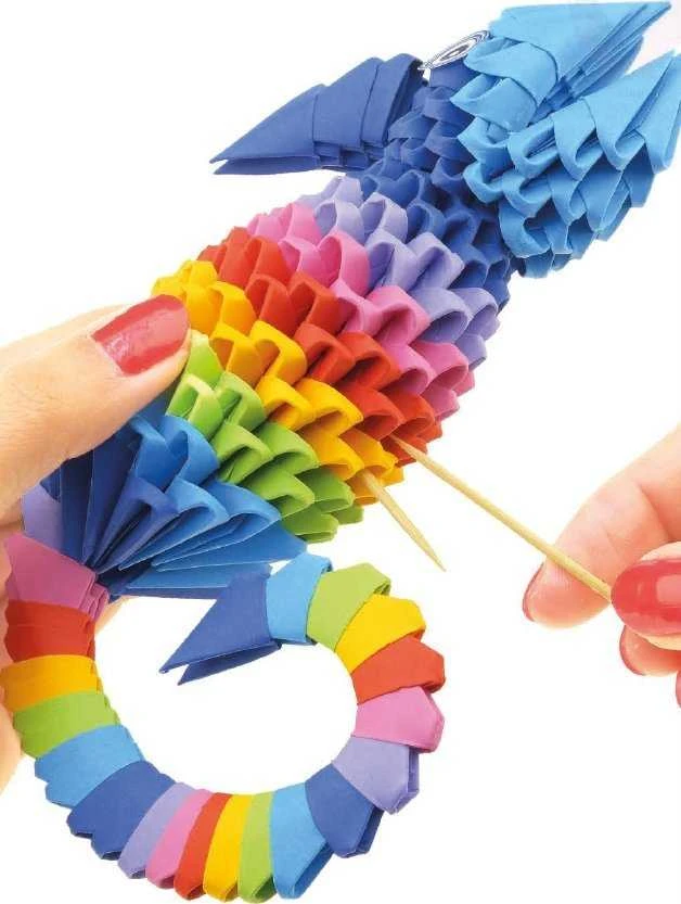 Alexander 3D origami kūrybinis rinkinys – Kameleon ZA6075
