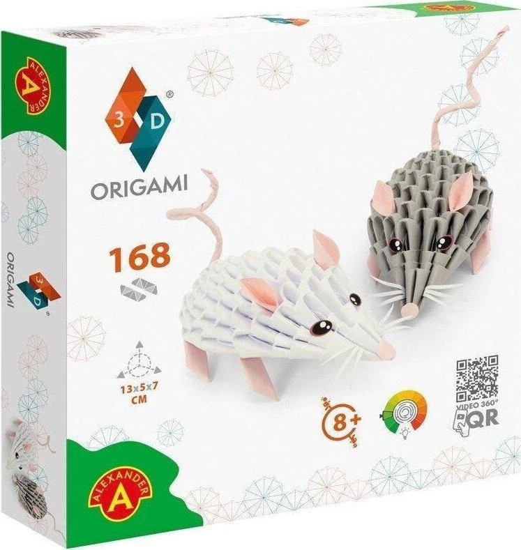 Alexander Aleksandras, origami 3d - pelės