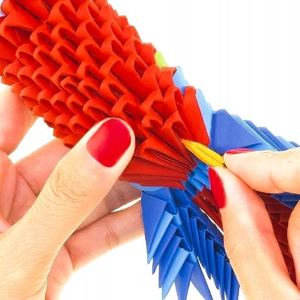 Alexander 3D origami kūrybinis rinkinys – Parrot ZA6074