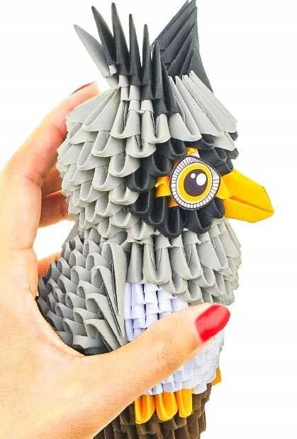 Alexander 3D origami kūrybinis rinkinys – Pelėda ZA6073