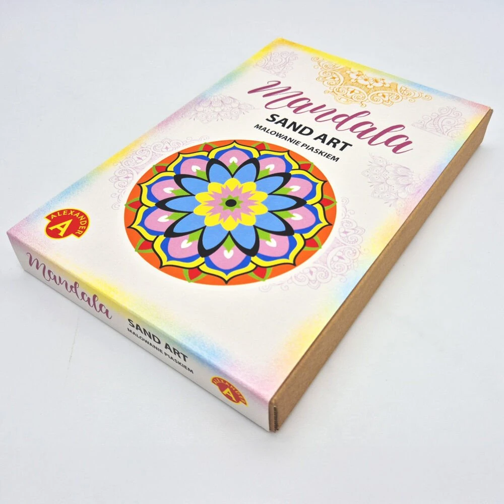 Alexander Smėlio tapyba - Smėlio menas - Aleksandras - Mandala 1 - kūrybinė pramoga