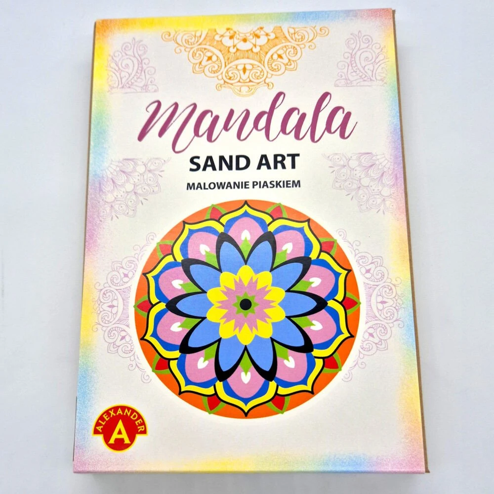 Alexander Smėlio tapyba - Smėlio menas - Aleksandras - Mandala 1 - kūrybinė pramoga