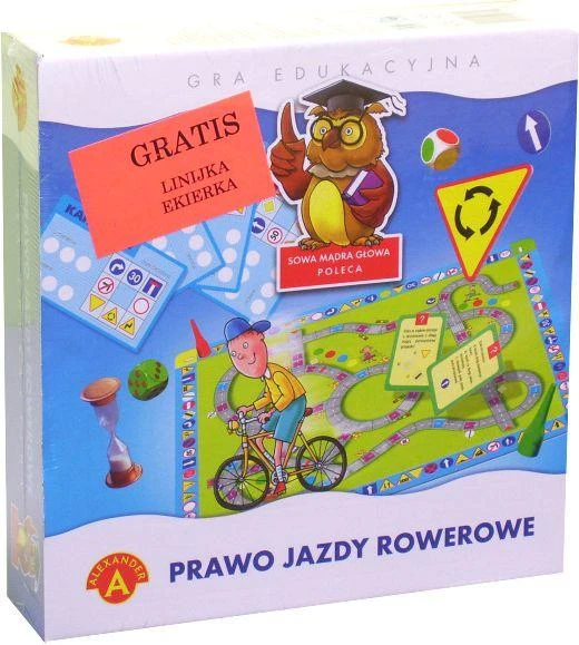 Dėlionė Alexander Aleksandro pelėdos išmintingos galvos edukacinis žaidimas – dviračio vairuotojo pažymėjimas GR0795