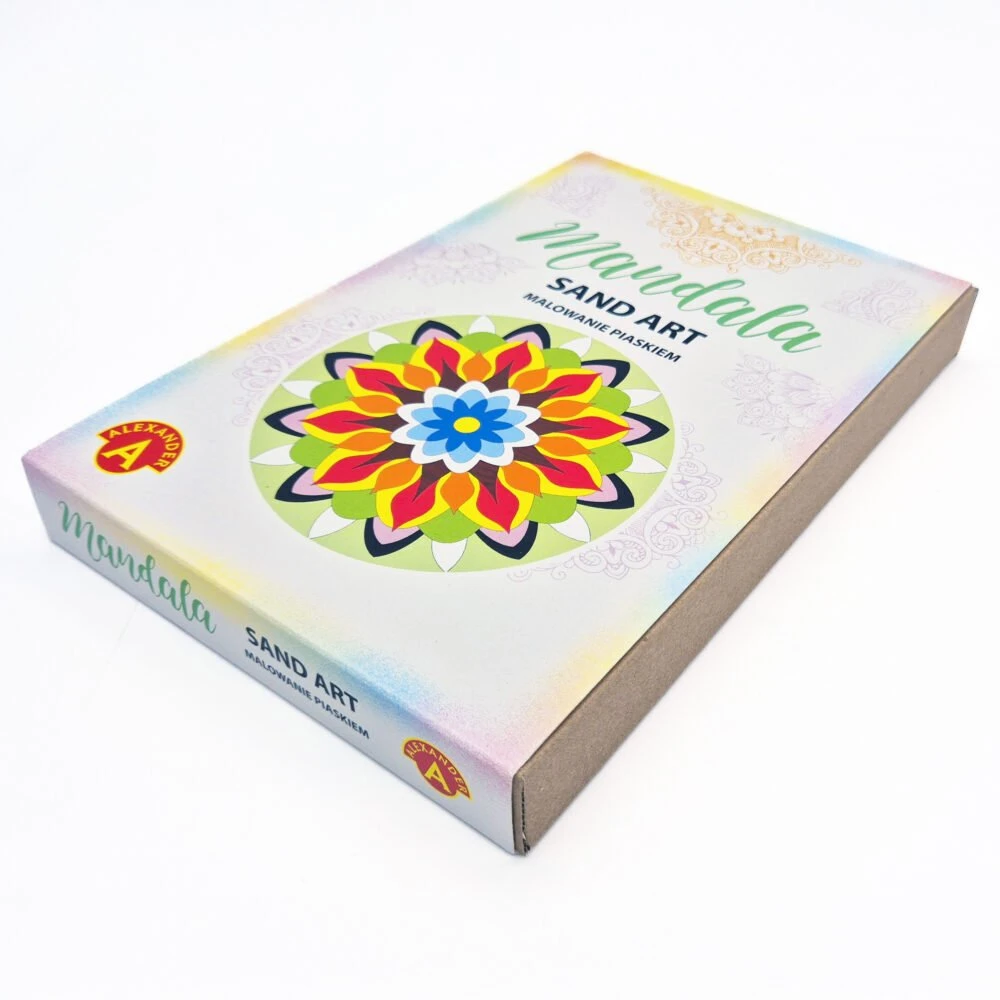 Alexander Aleksandro smėlio meno smėlio paveikslas Mandala 3 32475