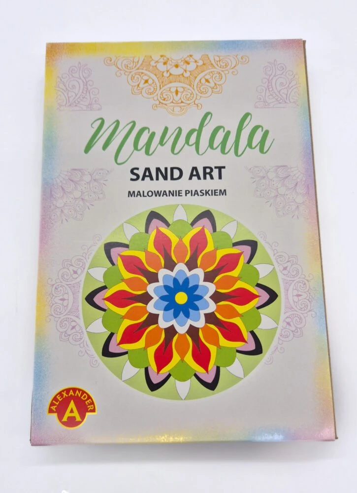 Alexander Aleksandro smėlio meno smėlio paveikslas Mandala 3 32475