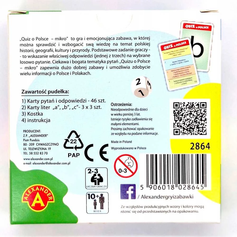 Alexander Viktorina apie Lenkiją kišeninis mokomasis žaidimas 28645