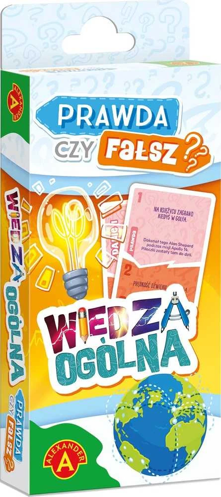 Žaidimas Tiesa ar klaidinga bendrosios žinios ALEXANDER 2762 ALX