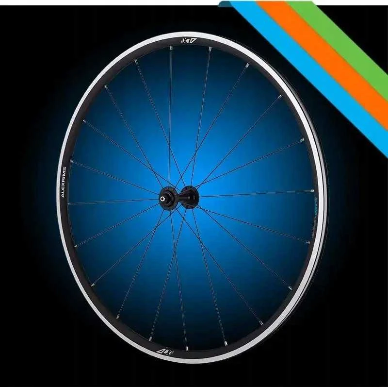 Alexrims plento ratai ALEXRIMS ALX265 ROAD, 700C, 24 mm kūgis, paruoštas be vamzdžio, V formos stabdys, QR spaustukas, sandarus guolis, svoris 1832 g (NAUJAS)