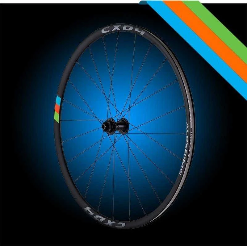 Alexrims Ratai ALEXRIMS CXD4 KELIO DISKAS, 700C, 23mm kūgis, Be vamzdžių paruošta, Diskinis stabdys IS, Tvirta ašis, Sandarus guolis, Svoris 1564g (DWZ)