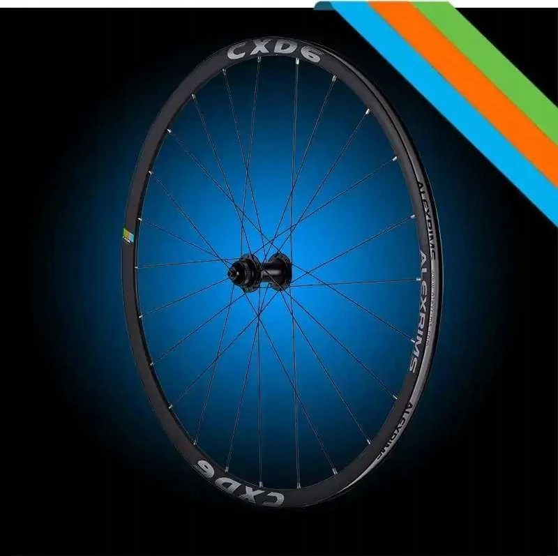 Alexrims Ratai ALEXRIMS CXD6 KELIO DISKAS, 700C, 24mm kūgis, Paruošta be vamzdžių, Diskiniai stabdžiai IS, Tvirta ašis, Sandarus guolis, Svoris 1881g (NAUJAS)