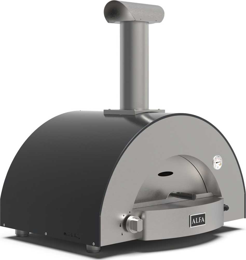 Alfa Forni Classico 2 Pizzas Hybrid Schiefer Pilkas