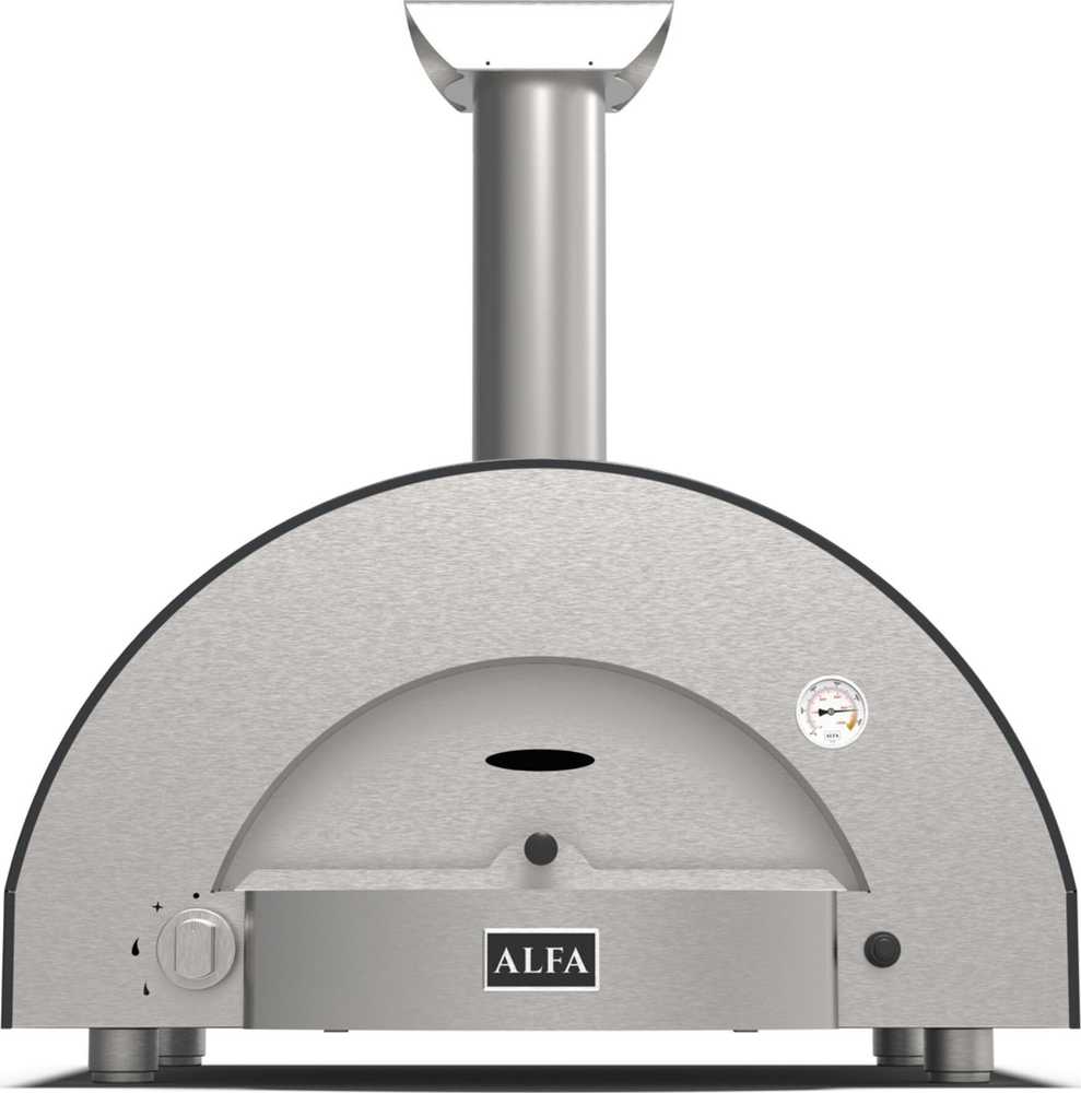 Alfa Forni Classico 2 Pizzas Hybrid Schiefer Pilkas