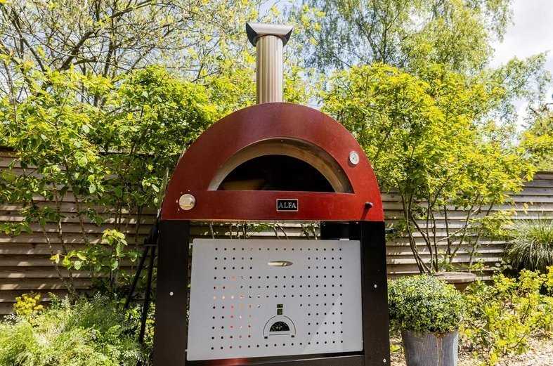 Piec do pizzy Alfa Forni raudona