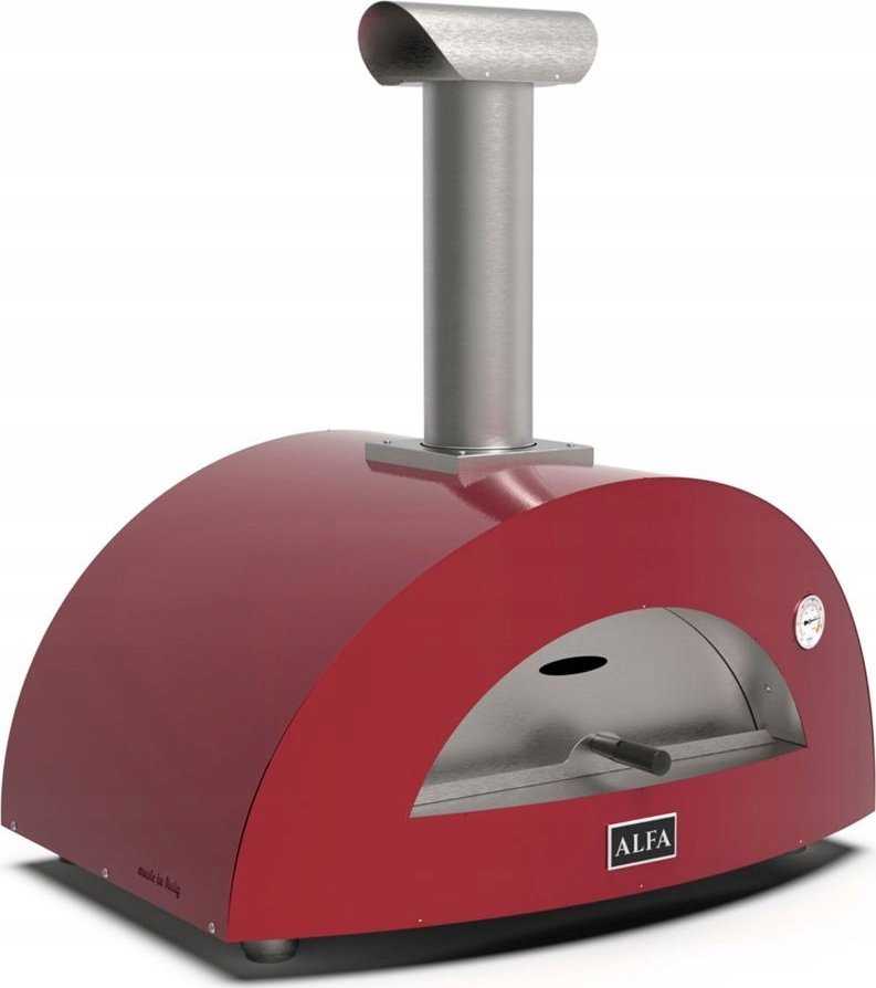 Piec do pizzy Alfa Forni raudona