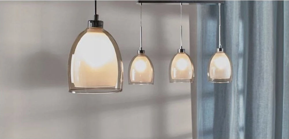Alfac Alfa Ronda pakabinamas šviestuvas 6013900 pakabinamas šviestuvas 3x60W E27 geltonas
