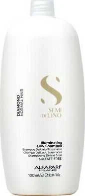 plaukų šampūnas Alfaparf Milano Semi Di Lino Diamond Illuminating Low Šampūnas 1000ml