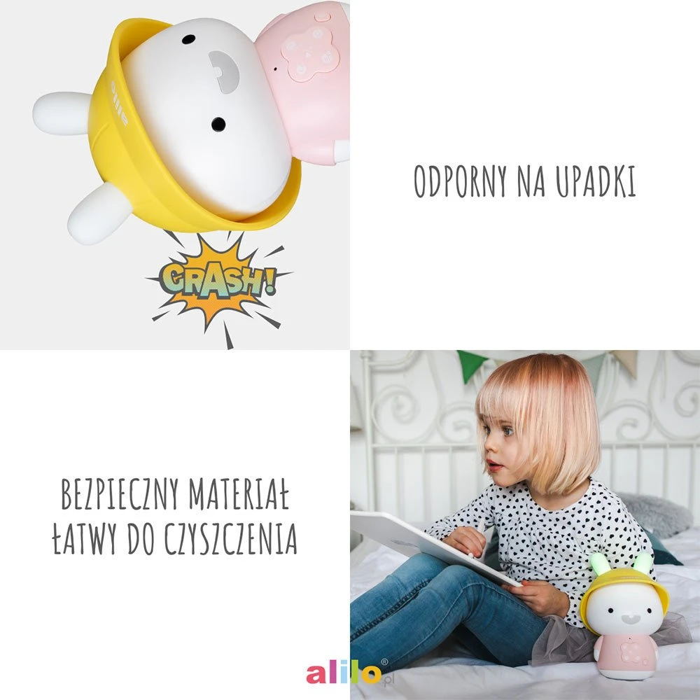 Alilo Kiškiukas Baby Bunny G9S+ - rožinė PLUS