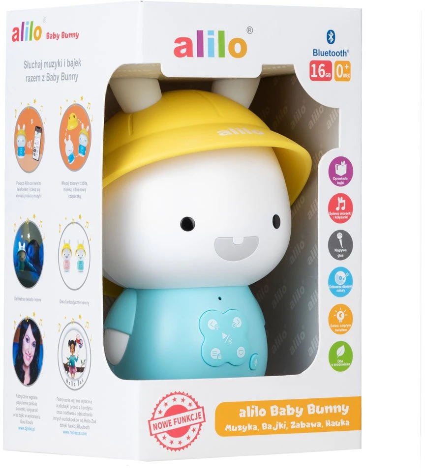 Alilo Triušiukas Baby Bunny G9S+ - mėlyna PLUS
