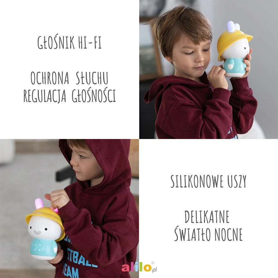 Alilo Triušiukas Baby Bunny G9S+ - mėlyna PLUS