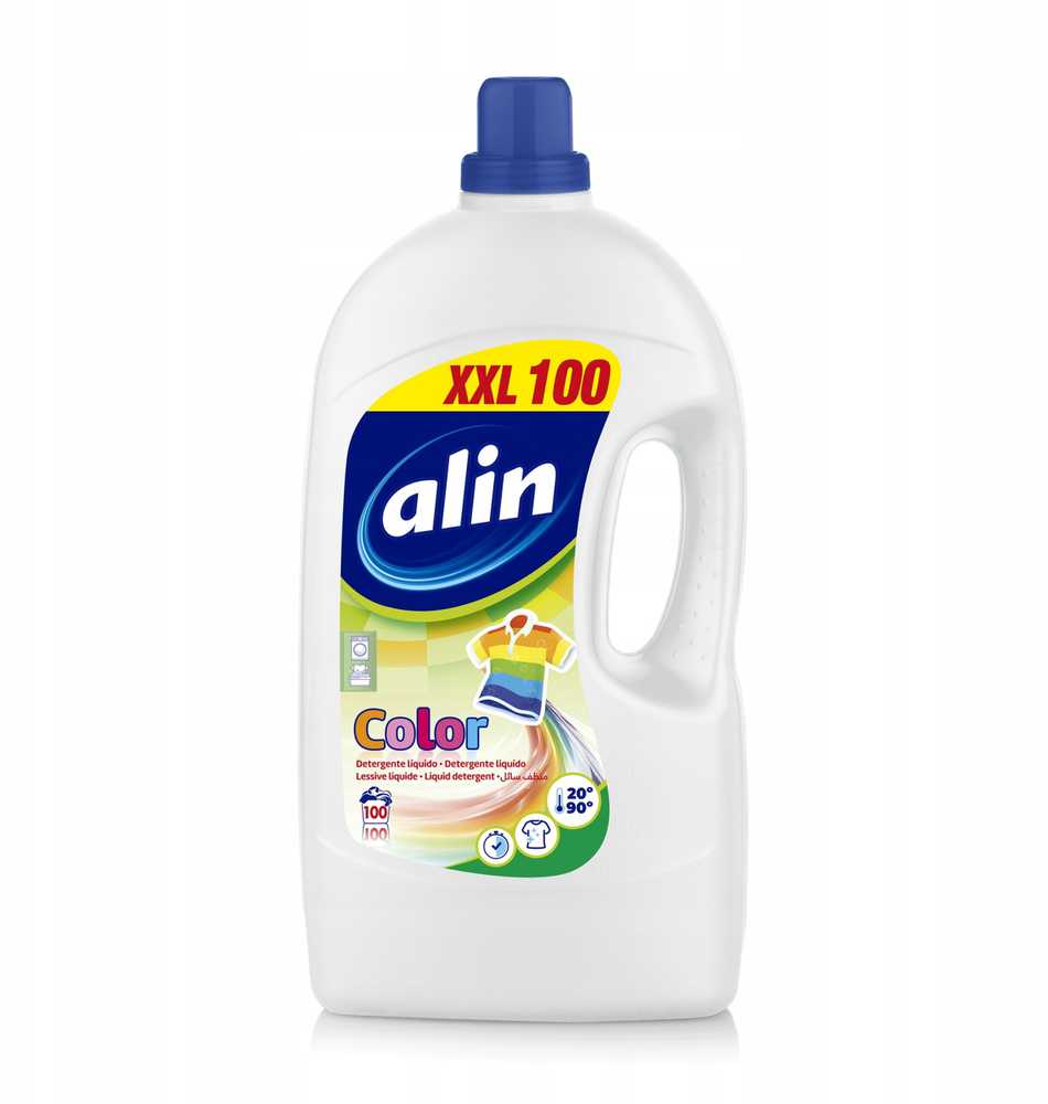 ALIN Skystas skalbiklis spalvotiems audiniams (100 skalbimų) 5 L