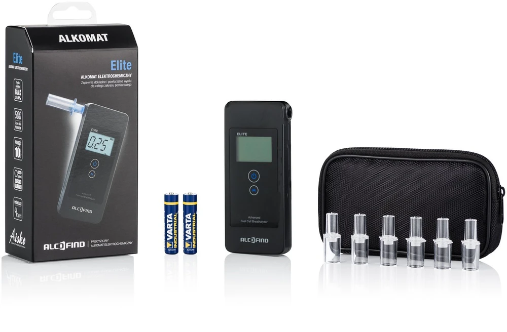 Alkotesteris HI-TECH MEDICAL ALCOFIND ELITE (elektrocheminis)